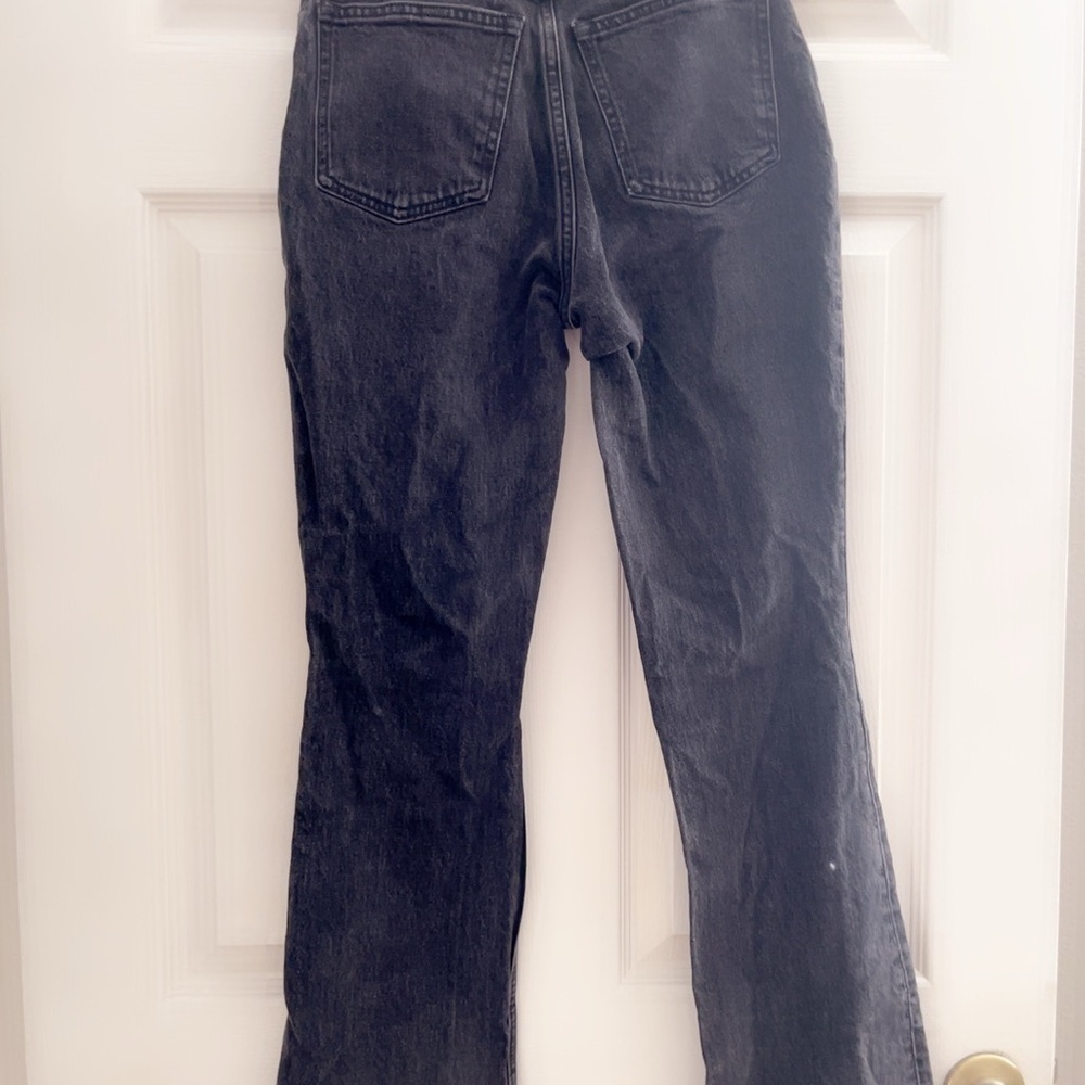Abercrombie & Fitch Dark Gray Flare Jeans - Picture 6 of 6